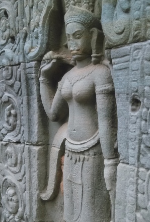 Engel im Angkor Wat
